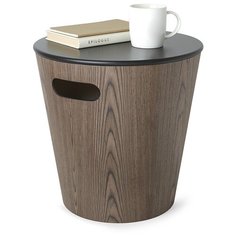 Табурет woodrow чёрный-орех Umbra