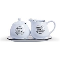 Набор сахарница и молочник Dcasa Weston