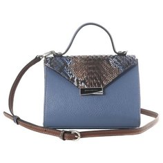 Сумка FIATO 2600 снек океано/кожа /джинс