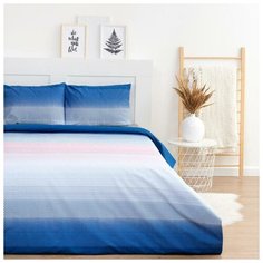 КПБ 1,5 сп LoveLife "Закат" пододеяльник 150*217 см+наволочка 50*70 см-1шт, поплин, 125г/м²