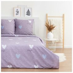 КПБ 2 сп LoveLife " Dreams of" пододеяльник 180*217см+наволочка 70*70см-2шт, поплин,125 г/м²