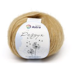 Пряжа Astra Premium Воздух (Air) 50гр. 140м (42% шерсть, 42% акрил, 16% полиэстер) (04 бежевый), 3 шт