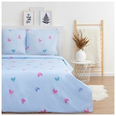 КПБ 1,5 сп LoveLife "Нежное утро" пододеяльник 150*217см+наволочка 50*70см-1шт, поплин,125гр