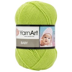 Пряжа YarnArt Baby 50гр 150м (100% акрил) (13854 яр.салат), 5 мотков