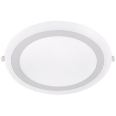 Светильник In Home RLP-BL 24W 230V 4000K 1440Lm 245mm IP20 с подсветкой White 4690612032986