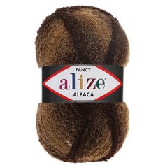 Пряжа ALIZE Rainbow (Альпака Фэнси) 350гр. 875м (15%шерсть, 15%альпака, 60%акрил, 10%полиэстер) ТУ (1010 секционный)