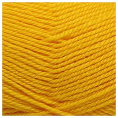 Пряжа Камтекс Бамбино 50гр. 150м. (35% шерсть меринос, 65% акрил) (104 желтый) 10 шт