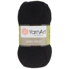 Пряжа YarnArt Super Perlee 100гр. 400м. (100%акрил)ТУ (30 черный)