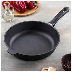 Сковорода чугунная 28 см h=6 см бакелит. ручка 1311095 Камская Посуда