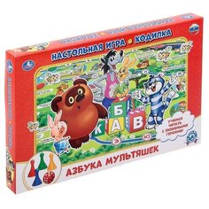 Умка Настольная игра «Азбука Мультяшек