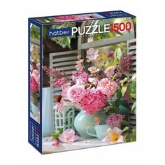 Пазлы 1500эл Premium Летний букет Hatber