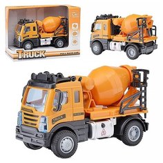 Бетономешалка р/у Oubaoloon "Строительная техника", инерционная, в коробке (6259H3)