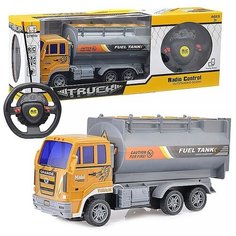 Грузовик р/у Oubaoloon "Спецтехника", 27 MHz, в коробке (386-13)