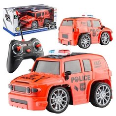 Машина р/у Oubaoloon Полиция, 27 MHz, в коробке (YQ036-4A)