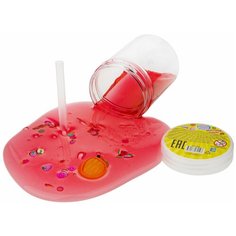 Слайм Тайм мяшка Bubble Gum с фруктами, 150 гр, 7,5х5,5см