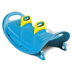 Игровая качалка "Трио" (голубой/желтый) Pal Play (Marian Plast)