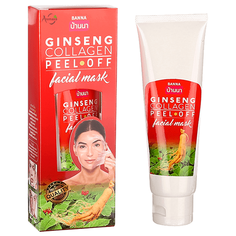 Banna Маска-пленка с коллагеном и экстрактом женьшеня, 120 мл