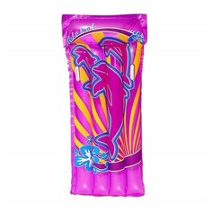 Пляжный матрас для плавания с ручками, 191х89 см, «Tropical Sport», арт. 44012, розовый Bestway