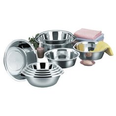 Миска 42х12.5 см из нержавеющей стали Kamille КМ-4304