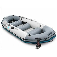 Надувная лодка Intex Mariner-4 Set, Intex 68376