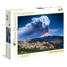 Пазл Clementoni 1000 деталей: Вулкан Этна