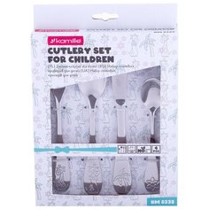 Набор детских столовых приборов из нержавеющей стали Kamille KM-5335 (4 предмета)