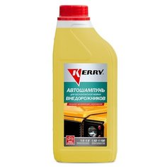 Автошампунь KERRY "Внедорожники", для бесконтактной мойки, концентрат 1:5-1:8 (1:50-1:100 для пеногенератора), 1000 мл