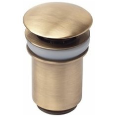 Донный клапан для раковины Kaiser 32 мм, античная бронза (8011An)