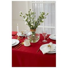 Скатерть "Этель" Elegance 150*250, цвет бордовый