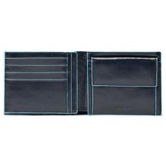 Кошелек мужской Piquadro Blue Square синий, кожа натуральная (pu1240b2/blu2)