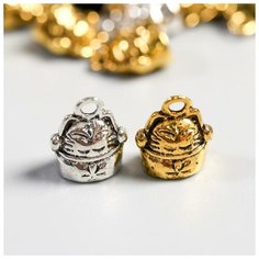 Арт Узор Декор металл для творчества "Кот- баюн" микс набор 20 шт