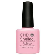 Гель-лак для ногтей CND Shellac Flirtation, 7.3 мл, Be Demure