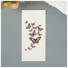 Toomix Татуировка на тело "Бабочки 3D