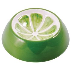 Миска керамическая для грызунов "Лайм", 10 мл КерамикАрт