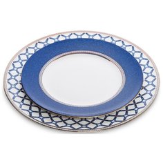 Набор из двух тарелок Элегантность Диаметр: 27 см, 21 см Pavone