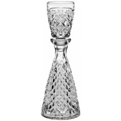Графин с рюмкой One Man Bottles Объем: Графин 95мл, рюмка 45мл Crystal Bohemia