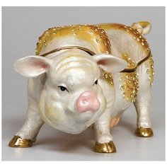 Шкатулка Поросенок большой Длина: 25 см Nobility