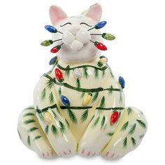 Фигурка Рождественский Кот Высота: 12 см Pavone