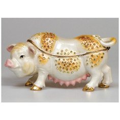 Шкатулка Поросенок малый Длина: 12 см Nobility