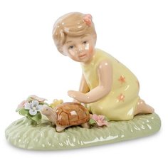 Статуэтка Девочка с черепашкой Высота: 7 см Pavone