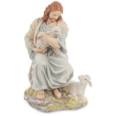 Статуэтка Иисус с ягненком Высота: 23 см Veronese