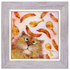 Панно керамическое Мечта Размер: 21*21 см Artangels