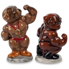 Набор соль- перец Культуристы Размер: 13*10*5 см Pavone