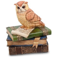 Шкатулка Сова на книгах Размер: 11*9*7 см Veronese