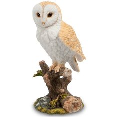 Статуэтка Сова Сипуха Высота: 20 см Veronese