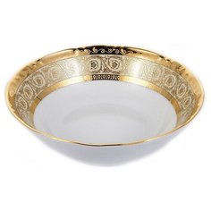 Набор салатников 16 см 6 шт Thun "Констанция /Бежевая полоса с золотом" / 259646 Thun1794