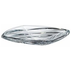 Блюдо для фруктов 32 см плоское Crystalite Bohemia "Фасет /Без декора" / 097144