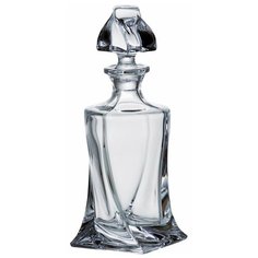 Графин для водки/ликера 500 мл Crystalite Bohemia "Квадро /Без декора" / 006796
