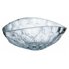 Ваза для фруктов 40 см Crystalite Bohemia "Медовые соты /Без декора" / 040053
