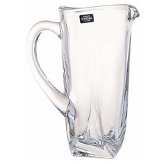 Кувшин для сока 1,1 л Crystalite Bohemia "Квадро /Без декора" / 035193
